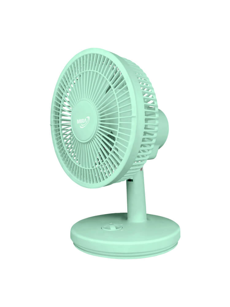 พัดลมตั้งโต๊ะ 8 นิ้ว MIRA M-71 MIST GREEN